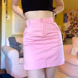 Pink skirt